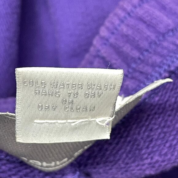 St. John Sport Marie Gray Pull On Pants Sweatpants Size Large Purple M275 -13 - Picture 11 of 16